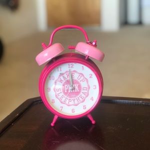 Rare Victoria’s Secret Pink Alarm Clock